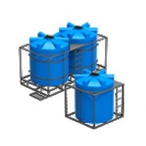 Емкости в кассетах для перевозки воды и жидких удобрений, КАС